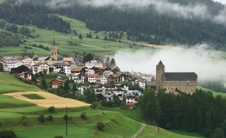 Riom Castle, Switzerland, Switzerland